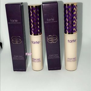 2 SETS TARTE SHAPE TAPE CONCEALER-FAIR